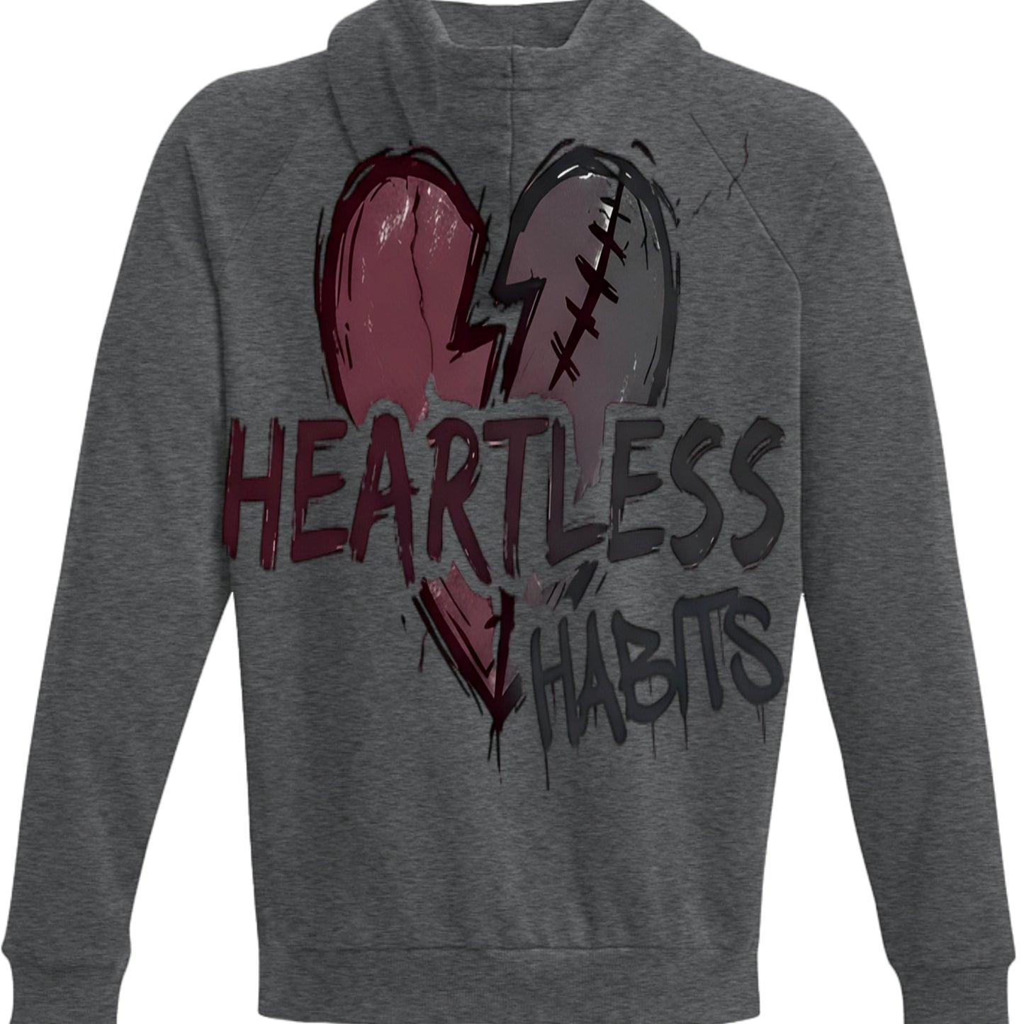 Under Armour Men's Rival Fleece Hooded Sweatshirt HEARTLESS Habits